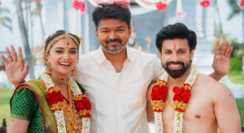 Viral Photo: Thalapathy Vijay Poses with Newlyweds Keerthy Suresh and Antony Thattil