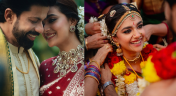 Keerthy Suresh’s Iyengar Bridal Saree Featuring Self-Written Poem and a Heartfelt Ode – Watch the Viral Video